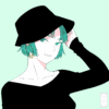 帽子の女